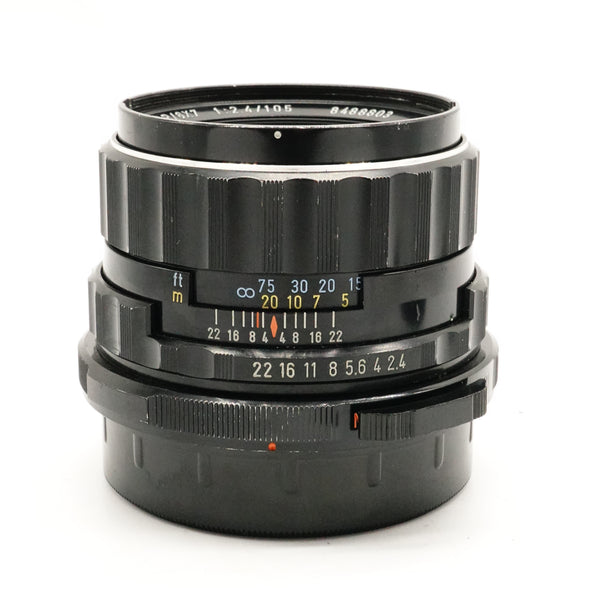 Pre-Owned Pentax 6x7 105mm f2.4 Lens With F&R Caps SN: 8488803 (Second Hand)