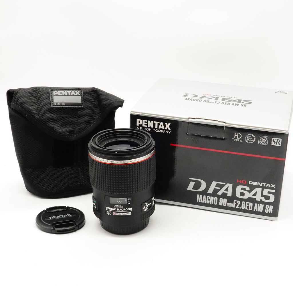 Pre-Owned Pentax DFA 645Z Macro 90mm f/2.8 ED AW SR HD Lens with Box 4258364 (Second Hand)