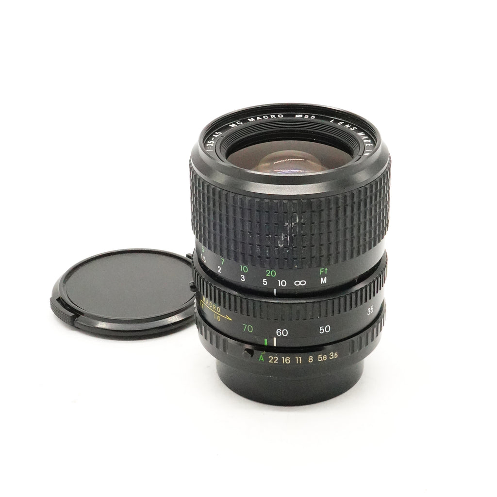Pre-Owned Cosina 35-70mm Macro f/3.5-4.5 with Caps for Pentax K R95122123 (Second Hand)