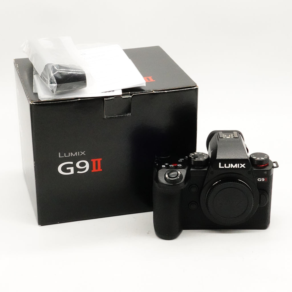 Pre-Owned Panasonic LUMIX G9 Mark II Camera Black with Box WE3JA003052 (Second Hand)