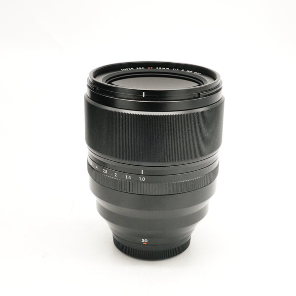 Pre-Owned Fujifilm XF 50mm f/1.0 R WR Lens With Box, Hood, Front & Rear Caps SN: 08A02196 (Second Hand)