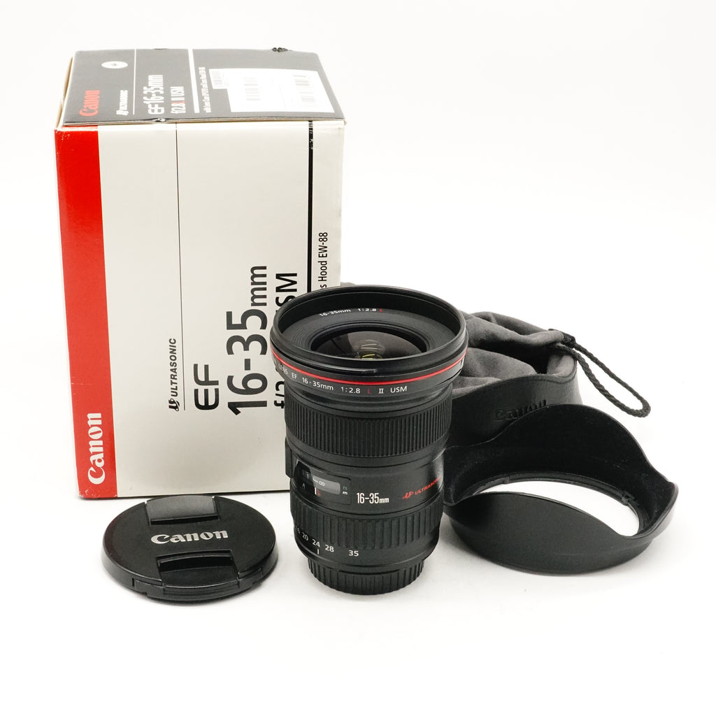 Pre-Owned Canon EF 16-35mm f/2.8 L II USM Lens With Box & All Accessories SN: 04979728 (Second Hand)