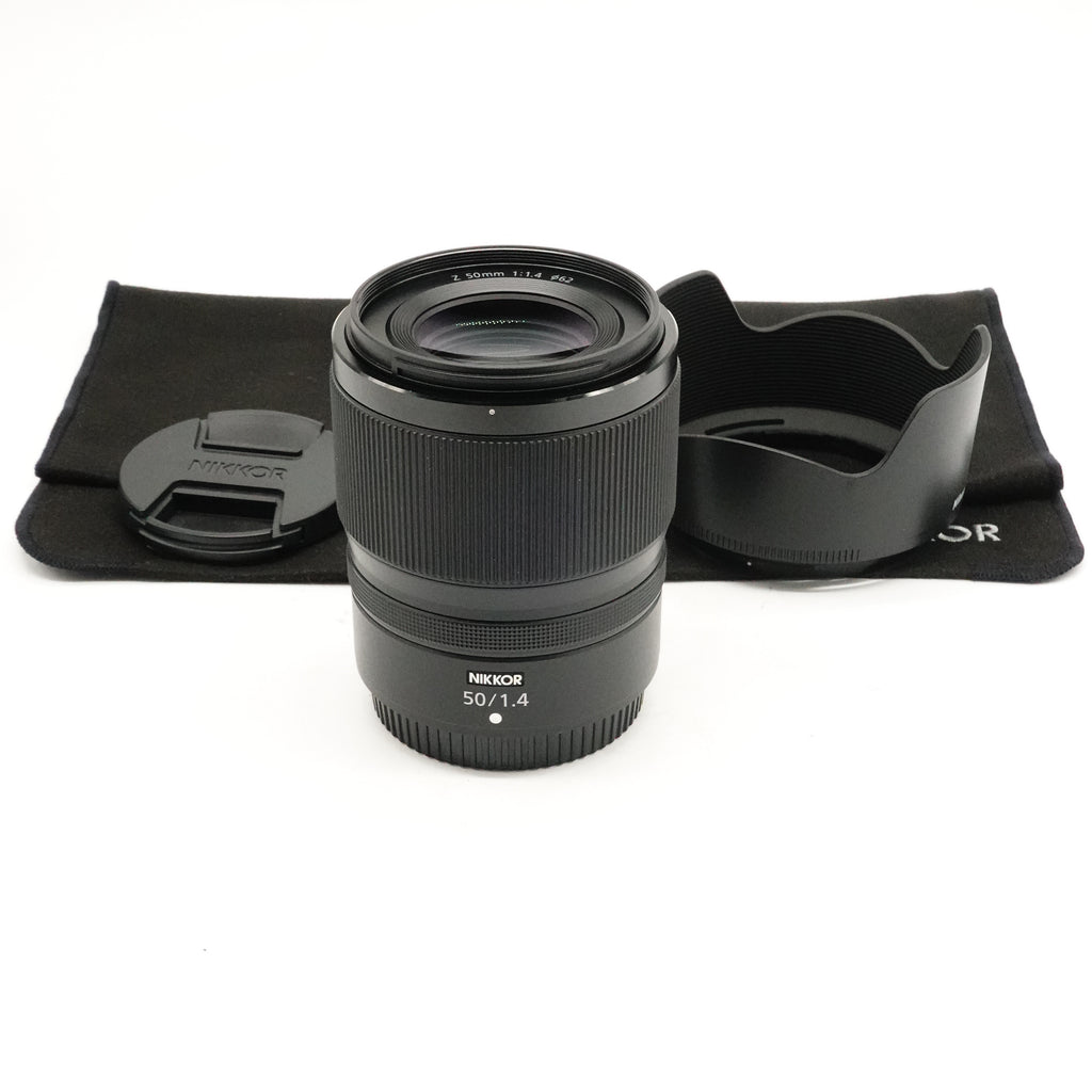 Pre-Owned Nikon NIKKOR Z 50mm f/1.4 Lens With Caps Cover & Hood SN: 20004713 (Second Hand)