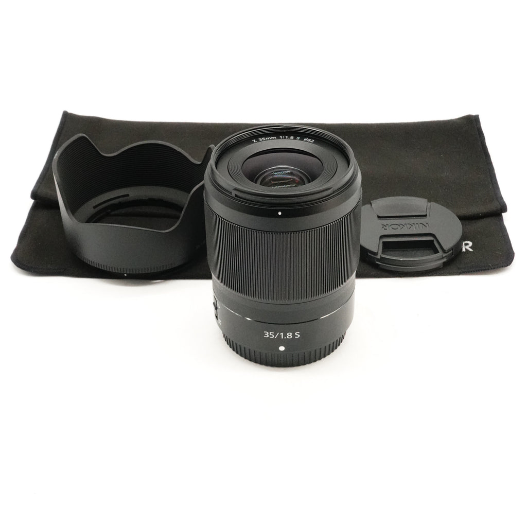 Pre-Owned Nikon NIKKOR Z 35mm f/1.8 S Lens With Caps Cover & Hood SN: 20065984 (Second Hand)