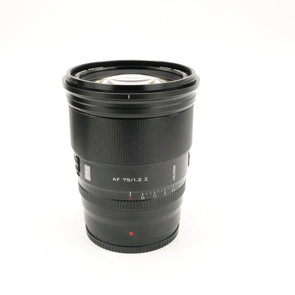 Pre-Owned Viltrox AF 75mm f/1.2 PRO Lens (Nikon Z Mount) With Caps, Hood & Pouch SN: 02WUACJ (Second Hand)
