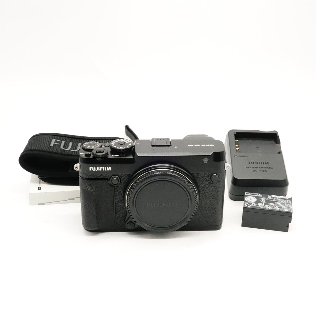 Pre-Owned Fujifilm GFX 50R Body With Battery, Charger, Manual, Strap SN: 84052828 (Second Hand)