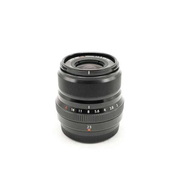 Pre-Owned Fujifilm XF 23mm f/2 R WR Lens With Caps, Hood, Wrap SN: 77A19114 (Second Hand)