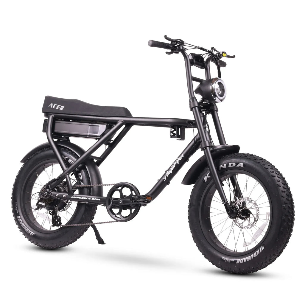 Ampd Bros Ace X Electric Bike - Matte Black