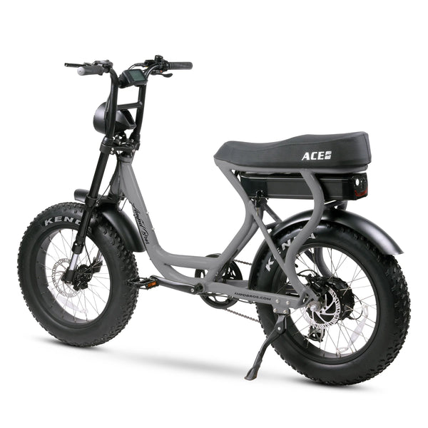 Ampd Bros Ace S-Plus Electric Bike - Battle Grey