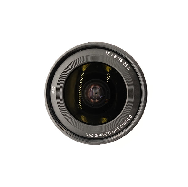 Pre-Owned Sony 16-25mm 2.8 G Lens Box and all Accessories SN: 6314143 (Second Hand)