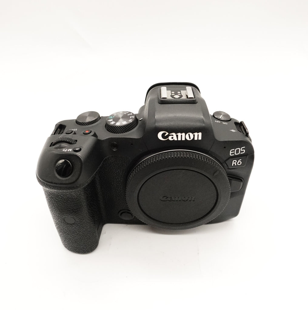 Pre-Owned Canon EOS R6 Mirrorless Camera with Battery, Strap and Manual SN: 21195027000151 (Second Hand)
