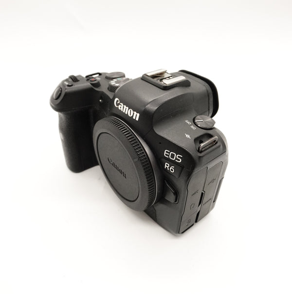 Pre-Owned Canon EOS R6 Mirrorless Camera with Battery, Strap and Manual SN: 21195027000151 (Second Hand)