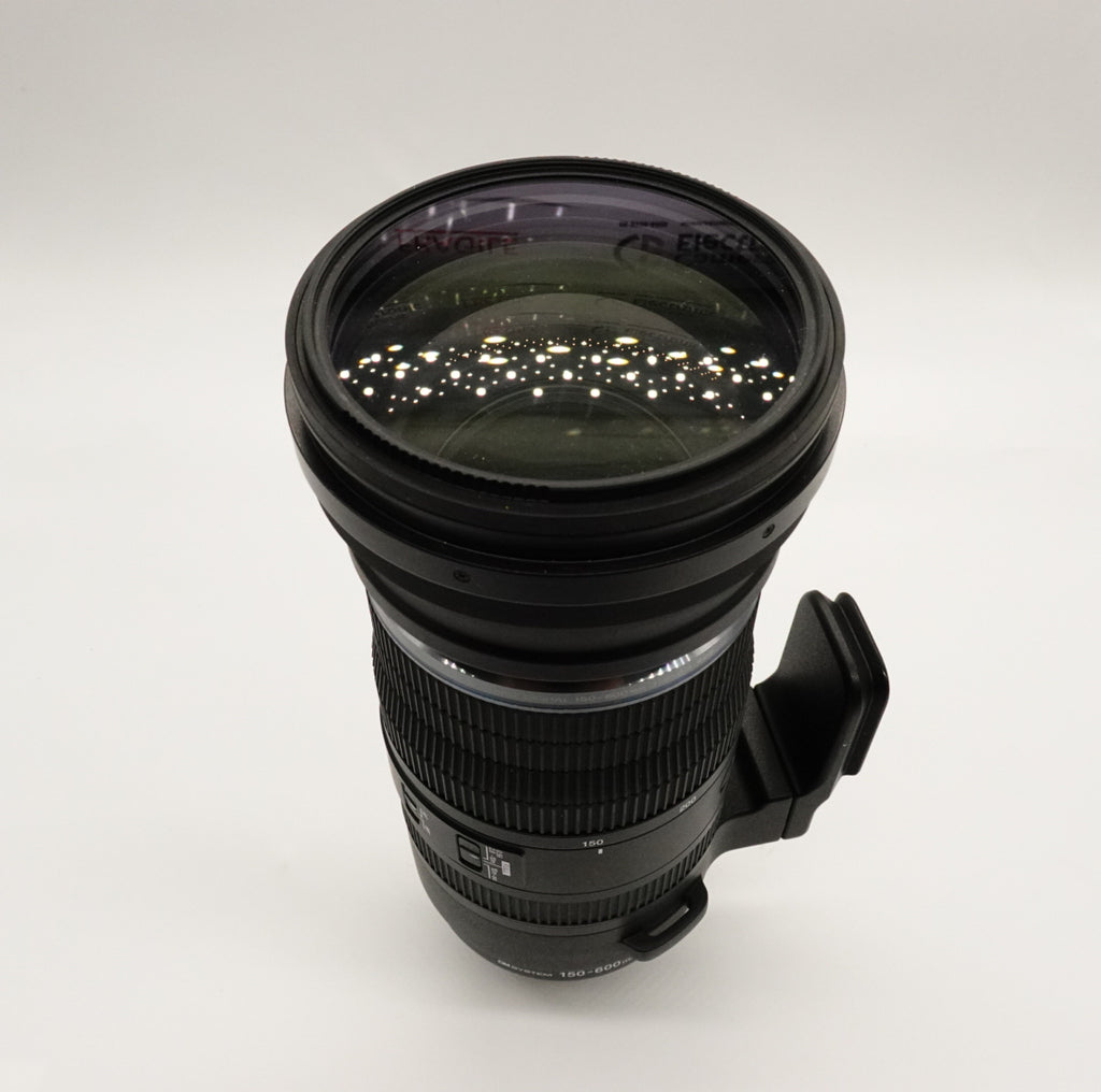 Pre-Owned OM System M.ZUIKO DIGITAL ED 150-600mm f/5.0-6.3 IS MSC Lens with Caps & Hood SN: 303006247 (Second Hand)