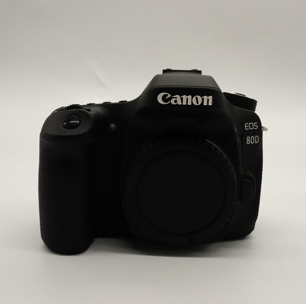 Pre-Owned Canon 80D Body W/ Cahrger and Battery SN: 495026000314 (Second Hand)