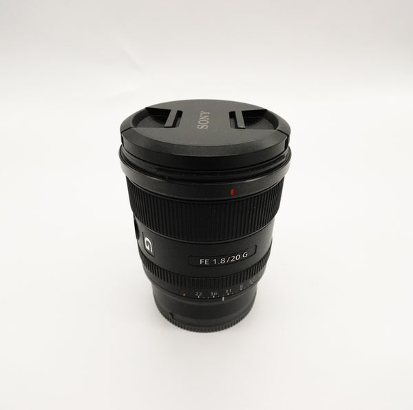 Pre-Owned Sony FE 20mm f/1.8 G Lens with Hood & Caps SN: 1900079 (Second Hand)