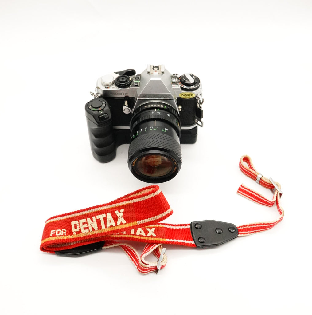 Pre-Owned Pentax MEF Film Camera With Miranda 28-70 f/3.5-4.8 & Winder me II, Untested SN: 3602909 / r99070958 / 1966590 (Second Hand)