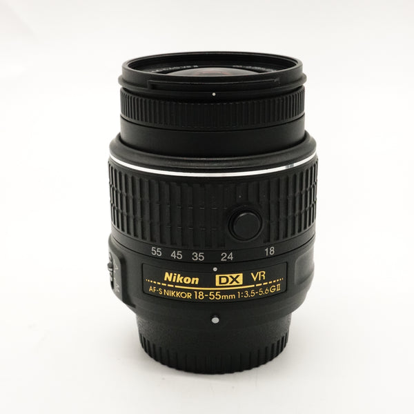Pre-Owned NIKON Nikon AF-S Nikkor 18-55mm f/3.5-5.6G II DX Lens,  With Caps SN: 21875439 (Second Hand)