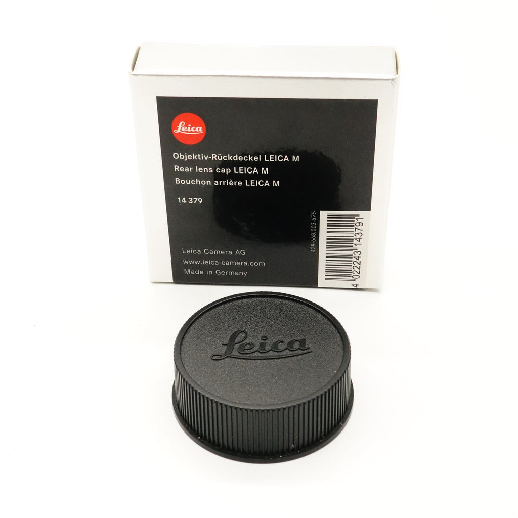 Pre-Owned Leica 14379 Leica M Rear Lens Cap With Box (Second Hand)
