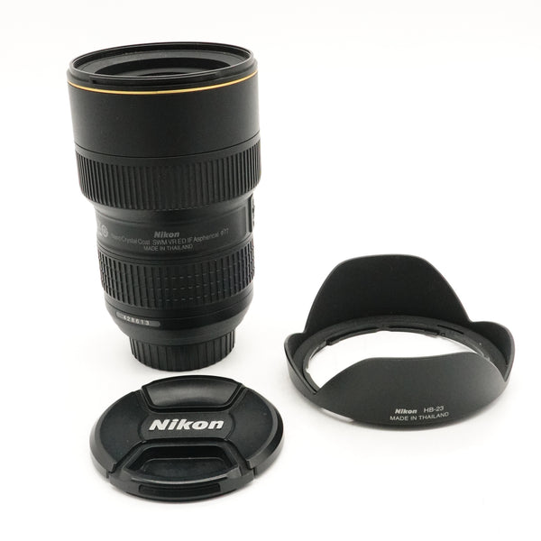Pre-Owned Nikon AF-S NIKKOR 16-35mm f/4G VR ED Lens, As New In Box SN: 428613 (Second Hand)
