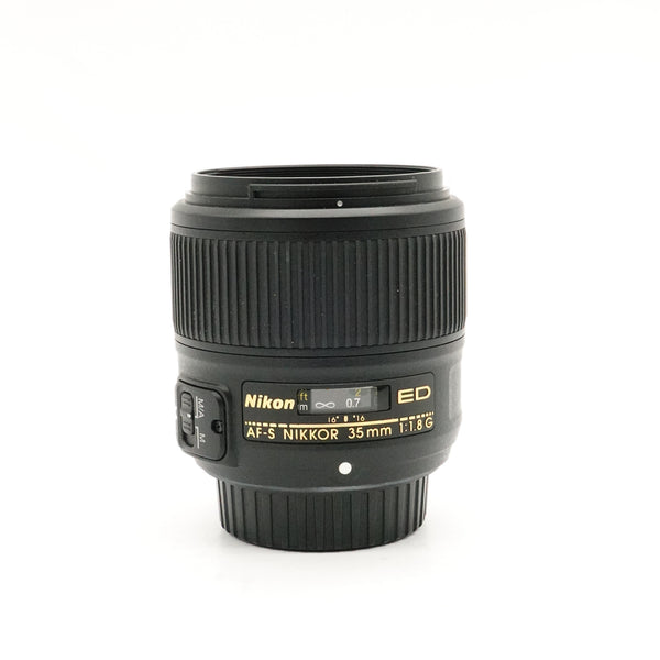 Pre-Owned Nikon AF-S NIKKOR 35mm f/1.8G ED Lens , As New In Box SN: 275387 (Second Hand)