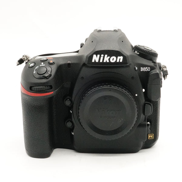 Pre-Owned Nikon D850 Digital SLR Camera Body, As New In Box SN: 8407047 (Second Hand)