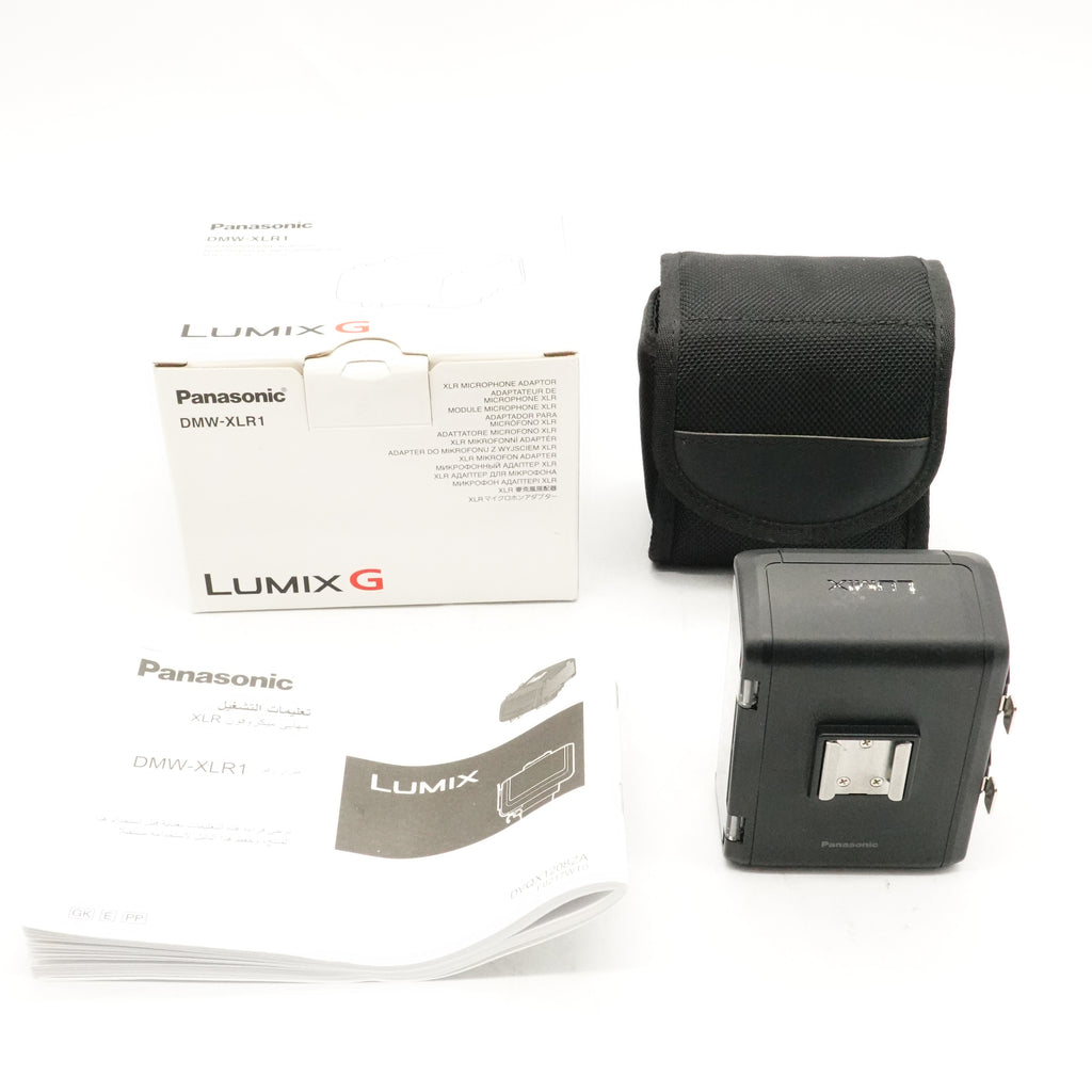 Pre-Owned Panasonic DMW-XLR1E XLR Audio Adapter for S1/H & GH5/S, Boxed As New (Second Hand)