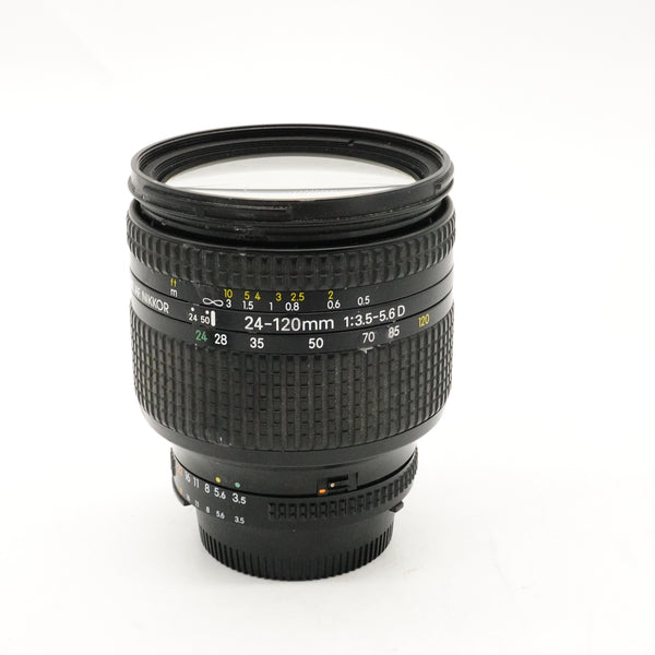 Pre-Owned Nikon 24-120mm F3.5-5.6 D Lens, SN: 344118 (Second Hand)