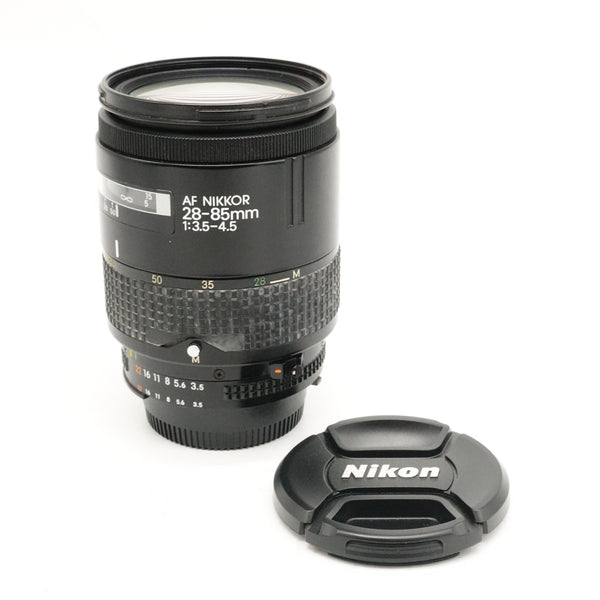 Pre-Owned Nikon AF NIKKOR 28-85mm f/3.5-4.5 With Caps & Pouch SN: 293964 (Second Hand)