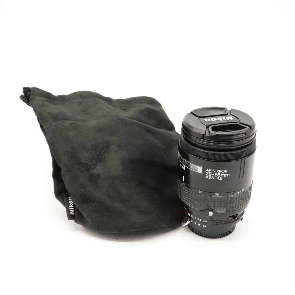 Pre-Owned Nikon AF NIKKOR 28-85mm f/3.5-4.5 With Caps & Pouch SN: 293964 (Second Hand)
