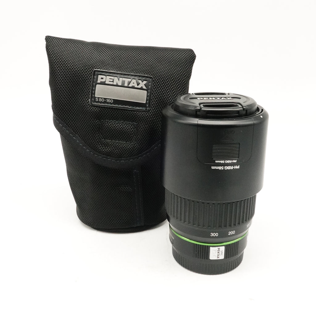Pre-Owned Pentax SMC 55-300mm f/4-5.8 DA With Soft Pouch, Front & Rear Caps SN: 4082913 (Second Hand)