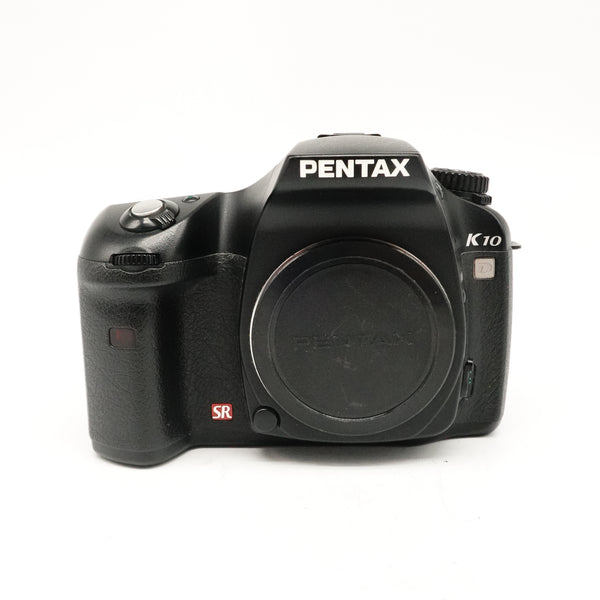 Pre-Owned Pentax K10 DSLR Body With Strap, Body Cap, Battery, Charger, Spare Battery & Manual SN: 2223318 (Second Hand)