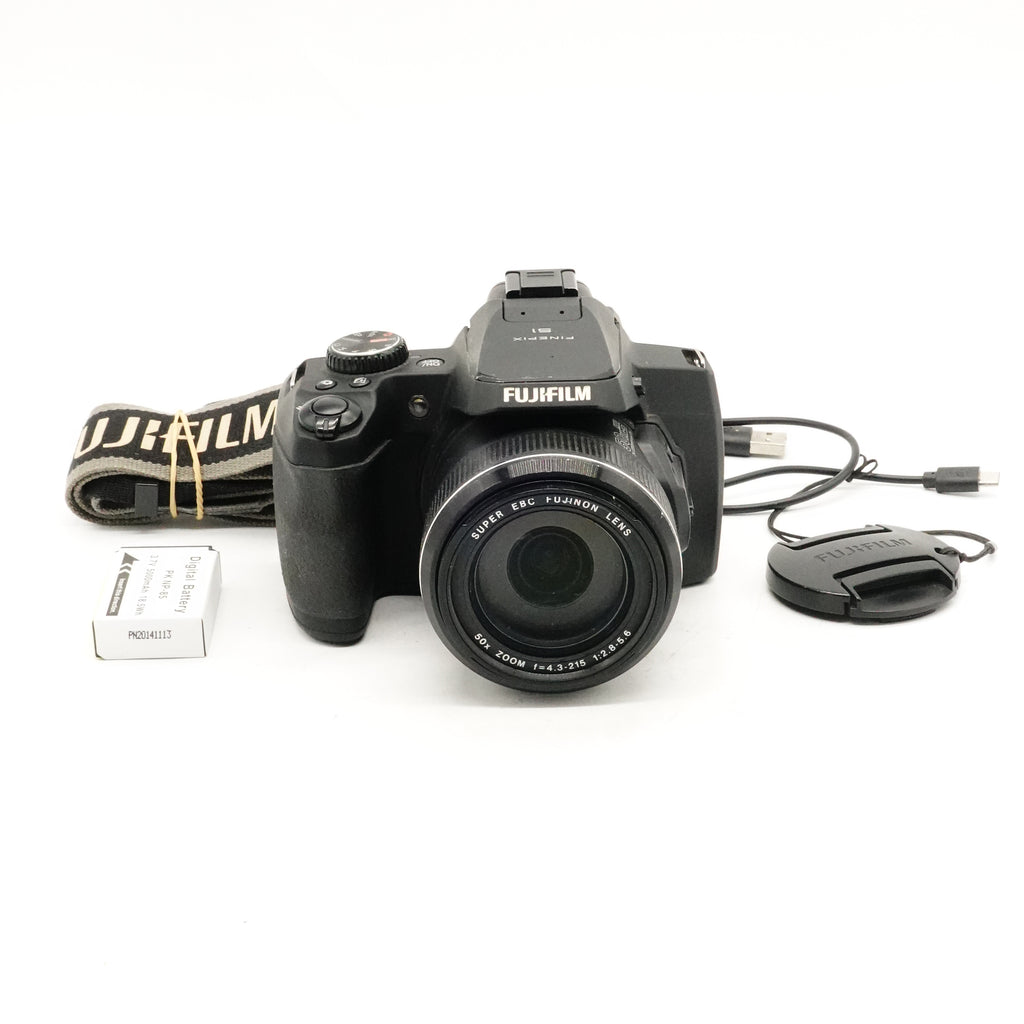 Pre-Owned FUJIFILM FinePix S1 Camera with Data Cable, Battery, Cap & Strap SN: 4SA03133 (Second Hand)