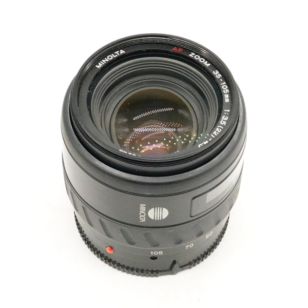 Pre-Owned Minolta AF Zoom 35-105mm f/3.5-4.5 Lens with Cap 18203314 (Second Hand)
