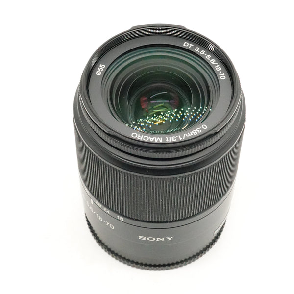 Pre-Owned Sony DT 18-70mm f/3.5-5.6 SAL Lens 1940105 (Second Hand)