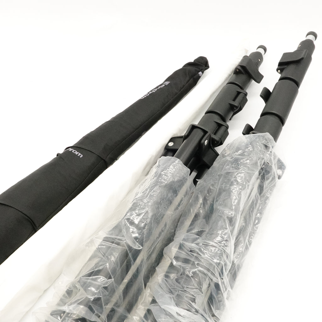 Pre-Owned Elinchrom Light Stand Studio Kit - 2x Stands, Umbrellas & Bag (Second Hand)