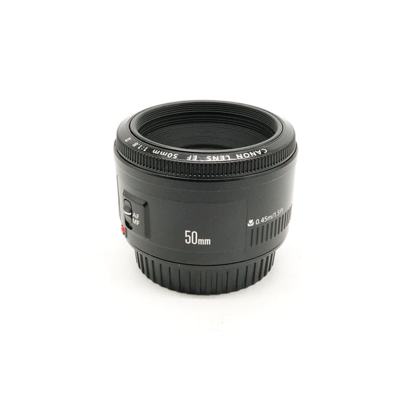 Pre-Owned Canon EF 50mm f/1.8 II Lens With Front & Rear Caps SN: 8291053473 (Second Hand)