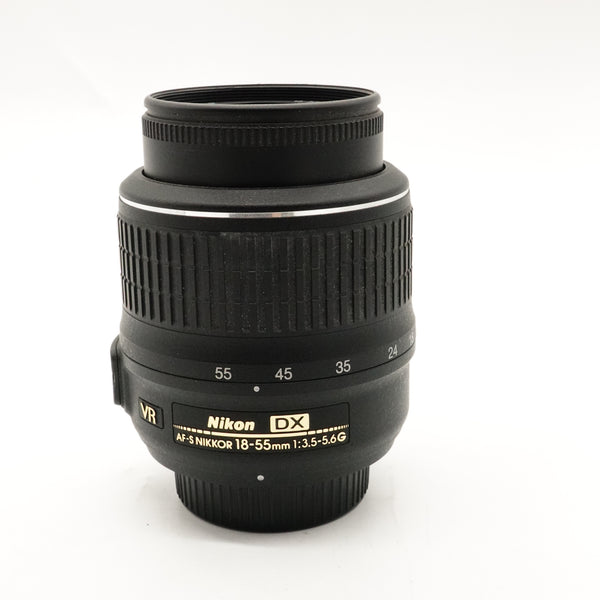 Pre-Owned Nikon AF-S 18-55MM F3.5-5.6G DX ED LENS With Caps SN: 12537605 (Second Hand)