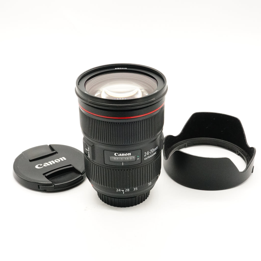 Pre-Owned Canon EF 24-70mm f/2.8L II USM Lens with Caps & Hood SN: 0425007659 (Second Hand)