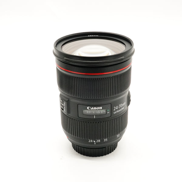 Pre-Owned Canon EF 24-70mm f/2.8L II USM Lens with Caps & Hood SN: 0425007659 (Second Hand)