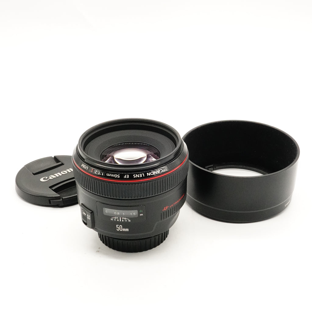 Pre-Owned Canon EF 50mm f/1.2L USM Lens with Caps SN: 5083580 (Second Hand)