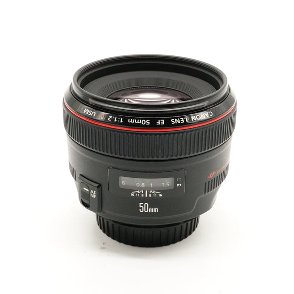 Pre-Owned Canon EF 50mm f/1.2L USM Lens with Caps SN: 5083580 (Second Hand)