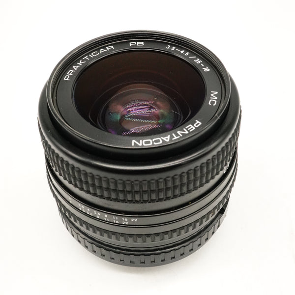 Pre-Owned Praktica PB 35-70mm F/3.5-4.5 MC With Cap SN: 1042631 (Second Hand)