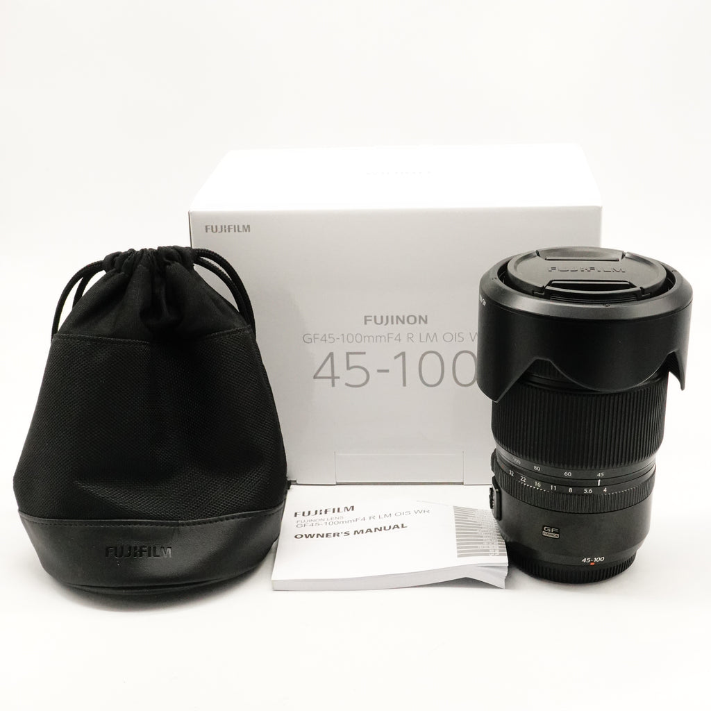 Pre-Owned Fujifilm GF 45-100mm f/4 R LM OIS WR Lens, Mint in Box SN: 58A00416 (Second Hand)