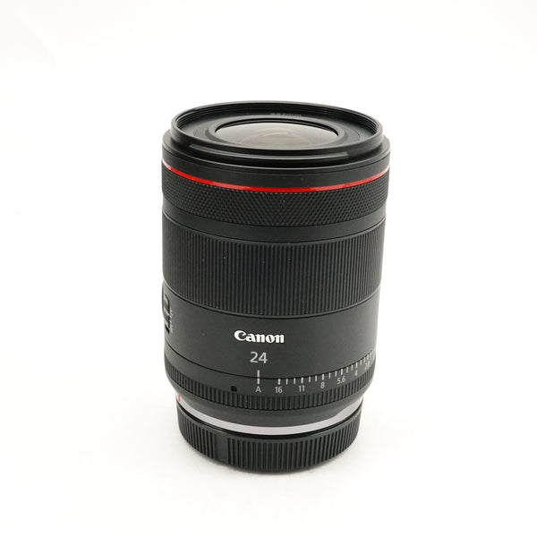 Pre-Owned Canon RF 24mm f/1.4 L VCM Lens with Box & Hood 1490000228 (Second Hand)