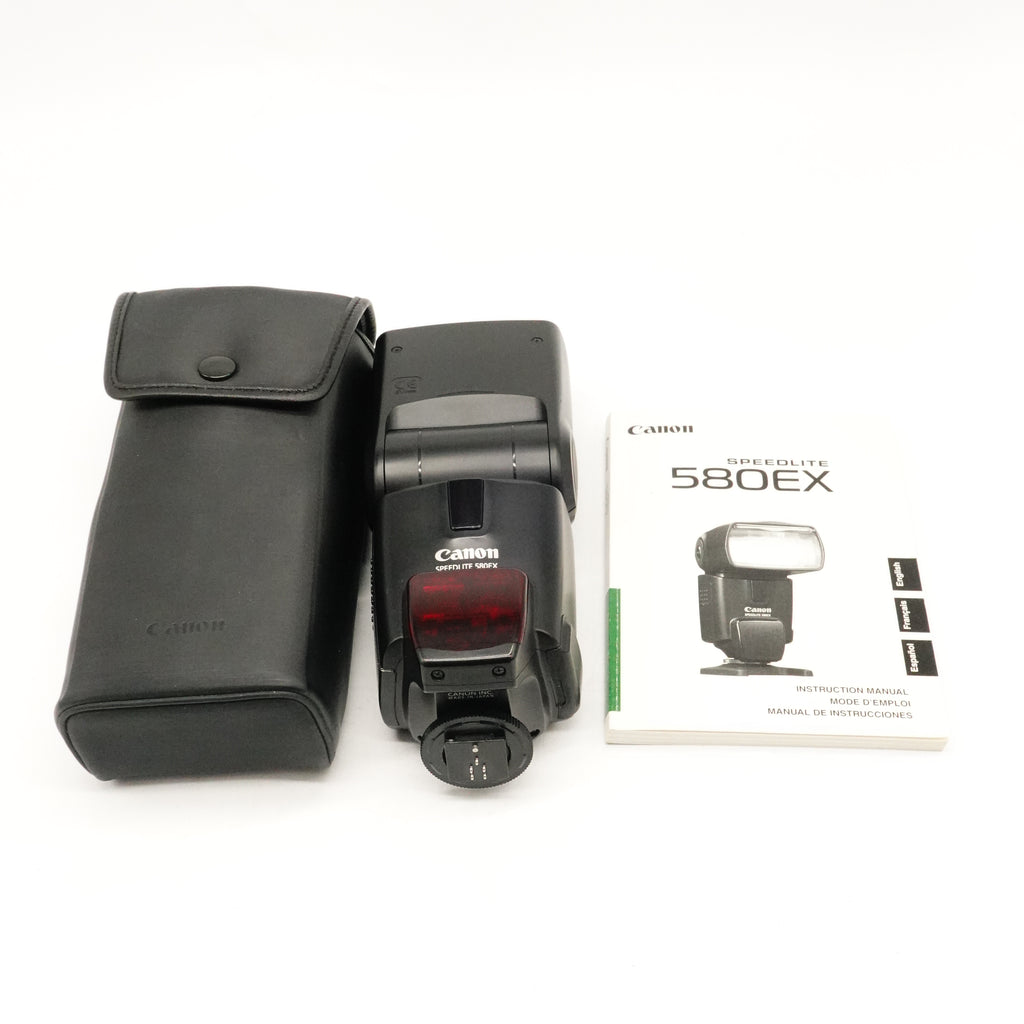 Pre-Owned Canon EX580 Speedlite With Manual, Pouch SN: 264635 (Second Hand)