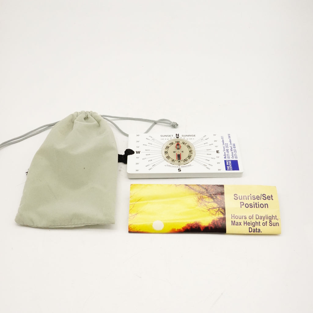 Pre-Owned Hasselblad The Pro Centre Sunrise Sunset Position Compass With Protective Bag & Instructions (Second Hand)
