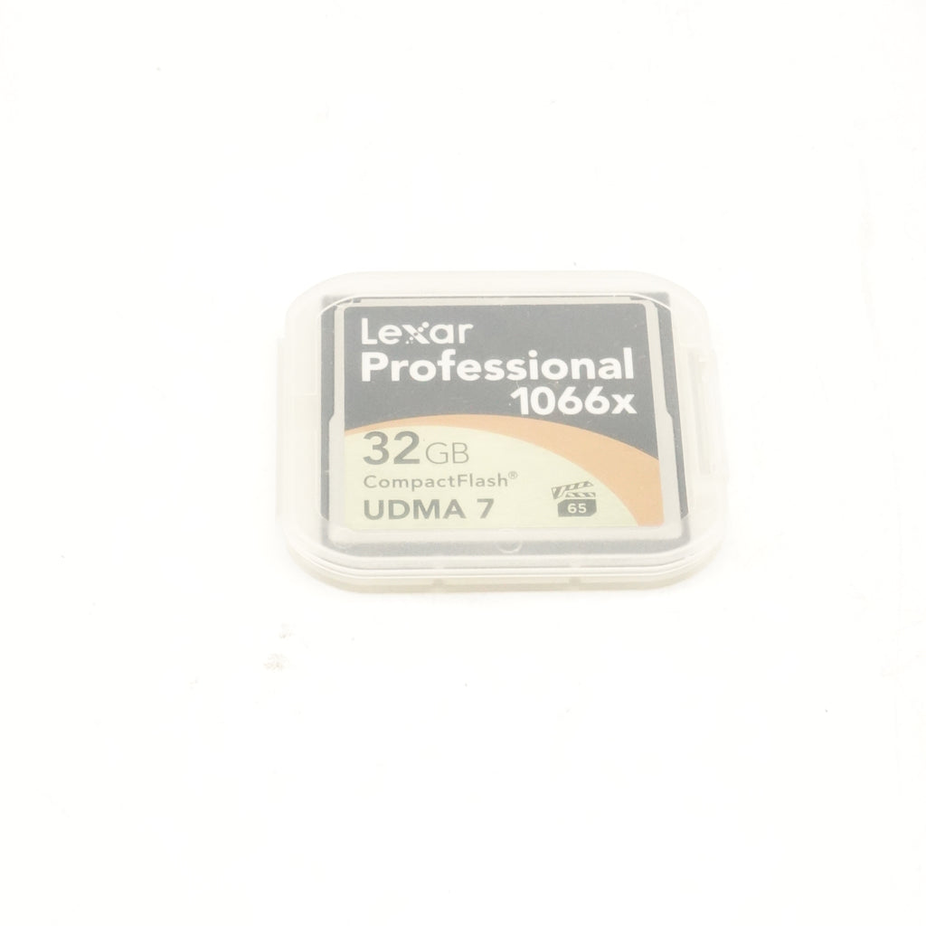 Pre-Owned Lexar Professional 32GB 1066X Memory Card With Case (Second Hand)