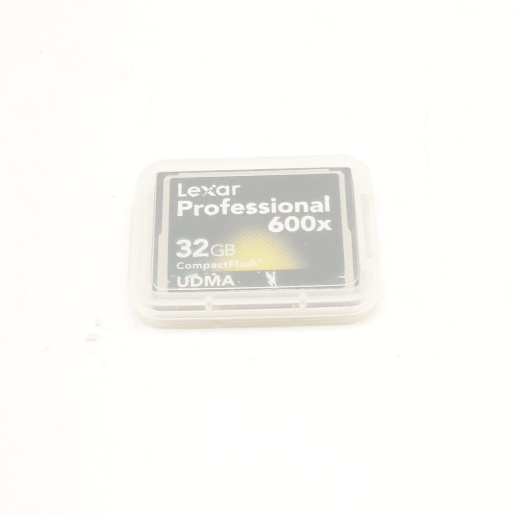 Pre-Owned Lexar Professional 32GB 600X Memory Card With Case (Second Hand)