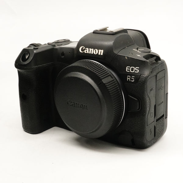 Pre-Owned Canon EOS R5 Mirrorless Camera Body with Box Charger Manual & Battery 025021000022 (Second Hand)