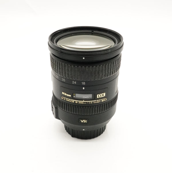 Pre-Owned Nikon AF-S DX NIKKOR 18-200mm f/3.5-5.6G ED VR II Lens with Caps & Hood US46148087